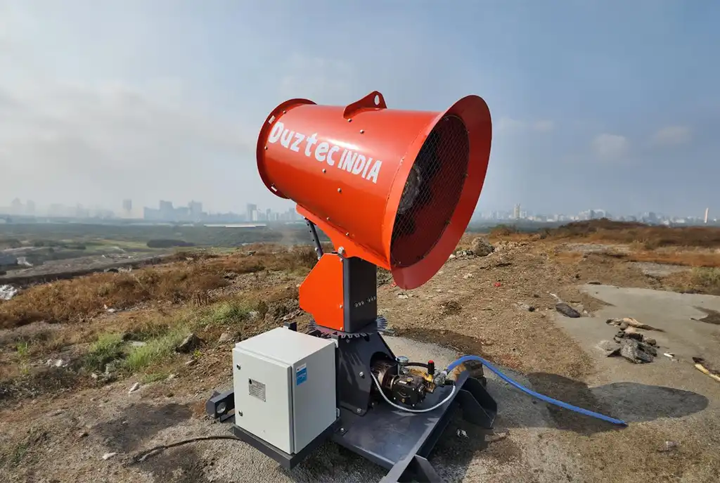 Single Fluid Dust Suppression System (SFDS) | Duztec